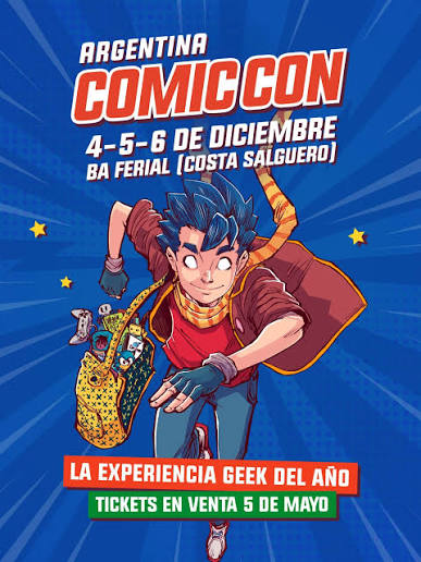 Afiche oficial de Argentina Comic Con 2026